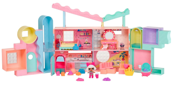 LOL Surprise Squish Sand Magic House with Tot Playset