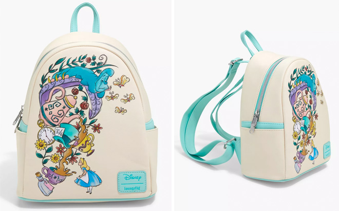 Loungefly Disney Alice In Wonderland Teapot Mini Backpack