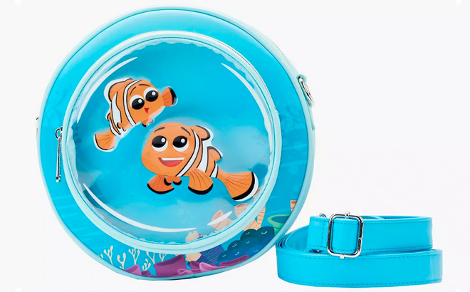 Loungefly Disney Pixar Finding Nemo Duo Bubble Crossbody Bag