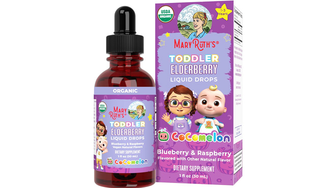 MaryRuth Organics Cocomelon Toddler Elderberry Syrup