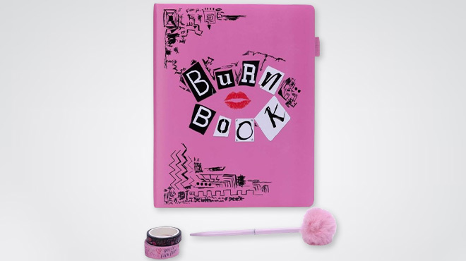 Mean Girls Burn Book Scrapbook Set Hardcover