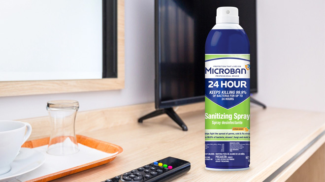 Microban Aerosol Disinfectant Sprays