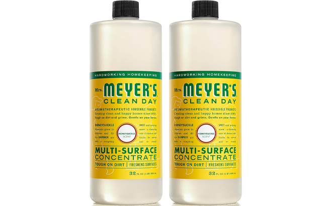 Mrs Meyers Clean Day Multi Surface Cleaner Concentrate 2 Pack