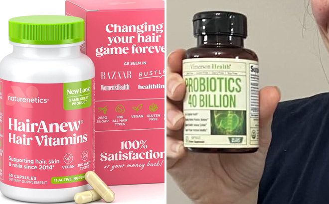 Naturenetics HairAnew Hair Growth Vitamins