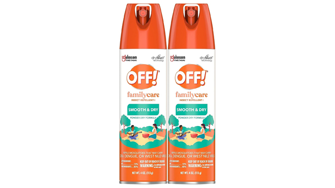 OFF Family Care Bug Spray 2 Pack