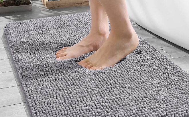 Olanly Chenille Bath Rug