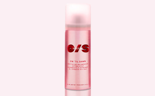 One Size by Patrick Starrr On Til Dawn Mattifying Waterproof Setting Spray