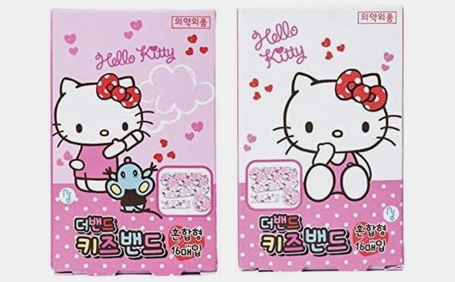 Sanrio Hello Kitty Band First Aid Tape Bandages