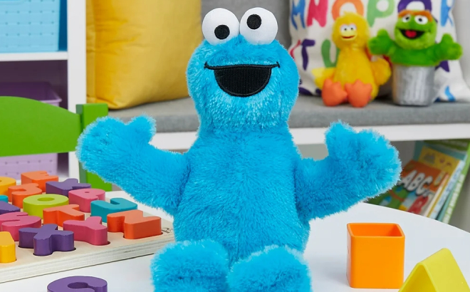 Sesame Street Friends Cookie Monster Sustainable Plush