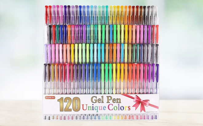 Shuttle Art 120 Gel Pens 120 Count