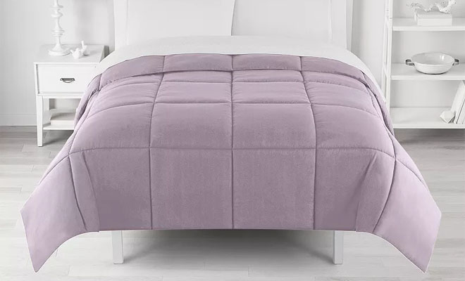 The Big One Down Alternative Reversible Comforter in the Color Iris