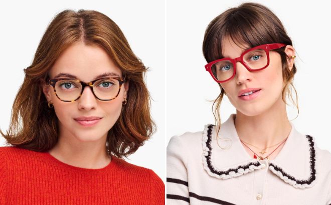 Warby Parker Amelia and Drew Eyeglasses