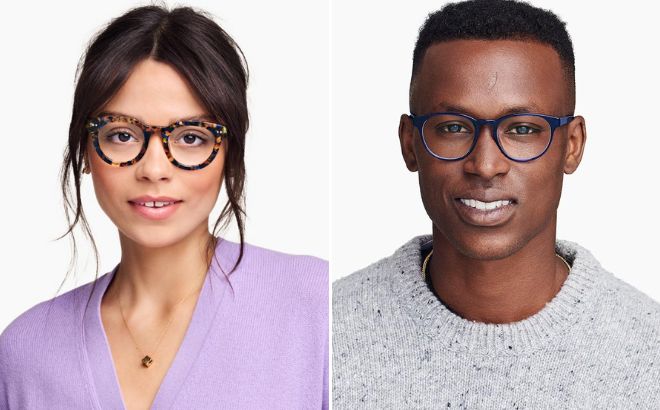 Warby Parker Naima and Whalen Eyeglasses