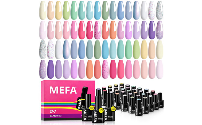 35 Piece Nail Polish Set