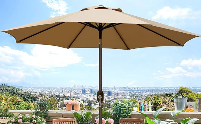 9 Foot Outdoor Patio Umbrella