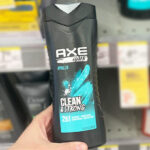 A Person Holding Axe 2 in 1 Shampoo and Conditioner Apollo