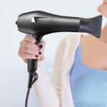 A Person Holding Ionic Salon Hair Dryer