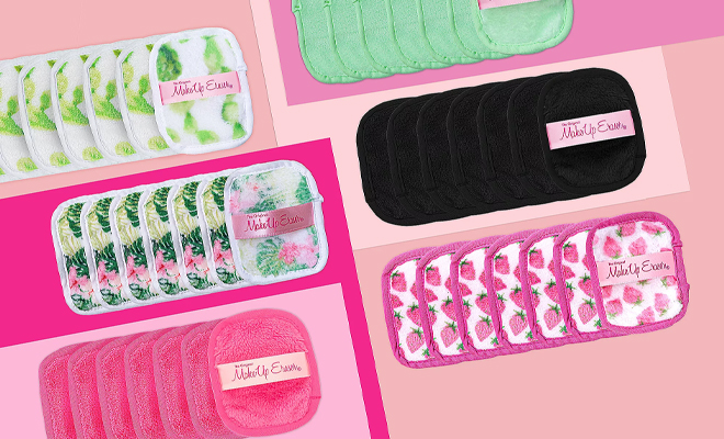 A Variety of The Original MakeUp Eraser Set of 3 7 Piece Reusable Makeup Towels