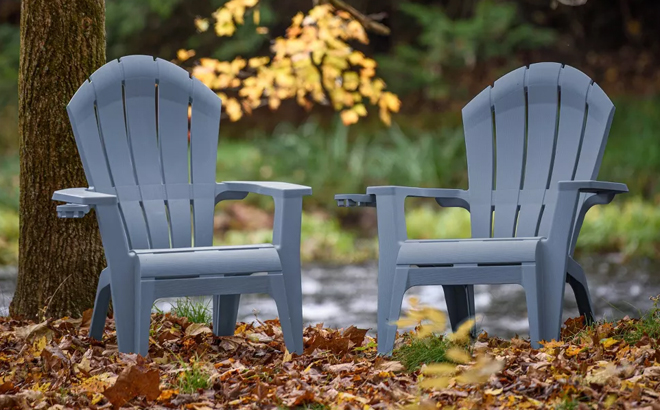 Adams Manufacturing Outdoor Adirondack Chairs with Cup Holder