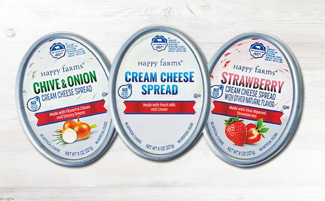 Aldi Happy Farms Cream Cheese