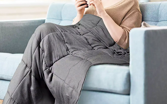 Altavida Microfiber Weighted Blanket Throw