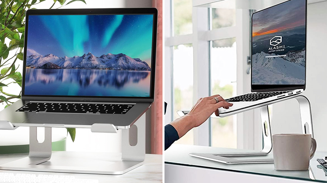 Aluminum Computer Riser Laptop Stand