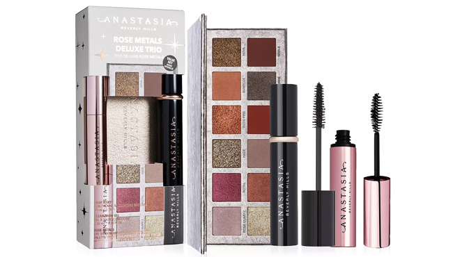 Anastasia Beverly Hills 3 Piece Rose Metals Deluxe Set