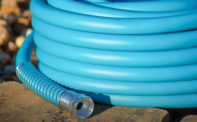 Aqua Joe 50 Foot Hybrid Polymer Flex Kink Free Hose