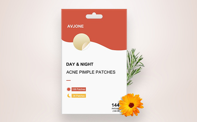 Avjone Day and Night Hydrocolloid Acne Pimple Patches