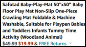 Baby Floor Play Mat Order Summary