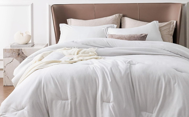 Bedsure Twin Size 2 Piece Comforter Set