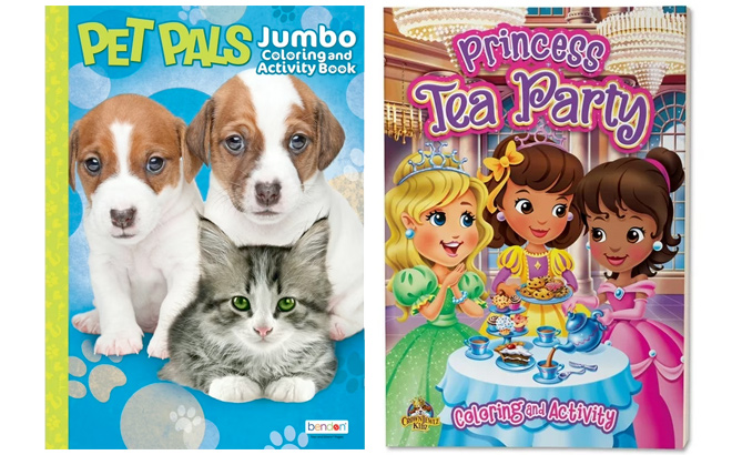 Bendon Pet Pals Jumbo Coloring Book