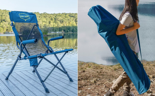 Body Glove High Mesh Back Folding Camping Chair