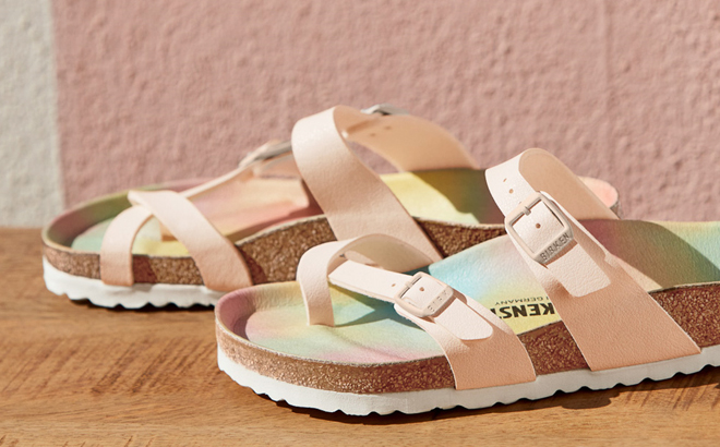 Brikenstock Sandals in Light Rose