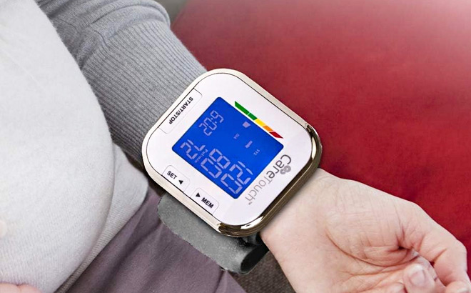 Care Touch Digital Wrist Blood Pressure Monitor