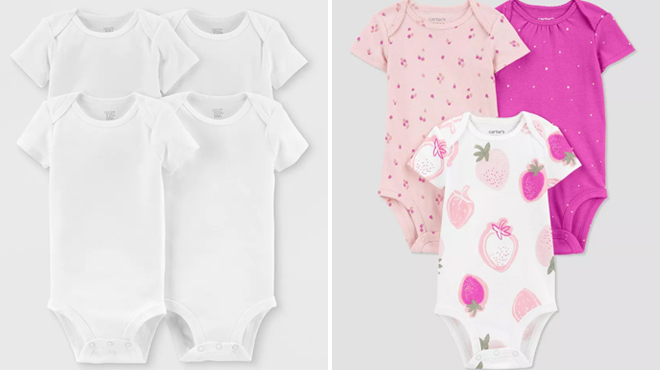 Carters Just One You Baby Bodysuits