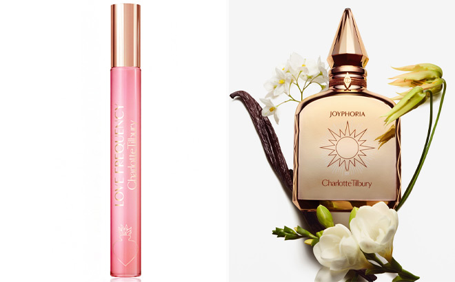 Charlotte Tilbury Love Frequency Fragrance Sample and Joyphoria Fragrance