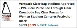 Clear Bag Checkout