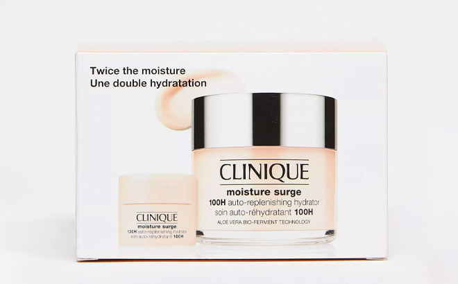 Clinique Twice the Moisture Skincare Set