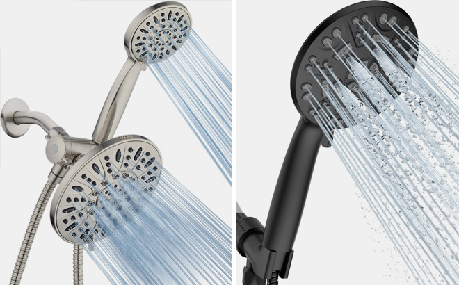 Cobbe 8 Functions Shower Head with handheld