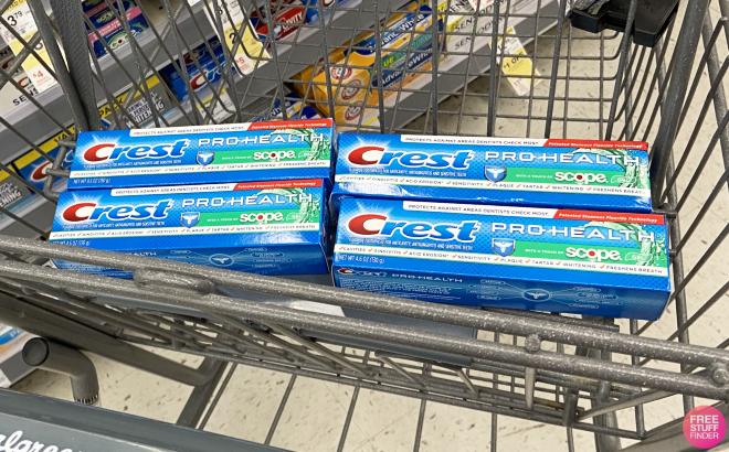 Crest Pro Health Toothpaste Plus Scope Mint in Cart