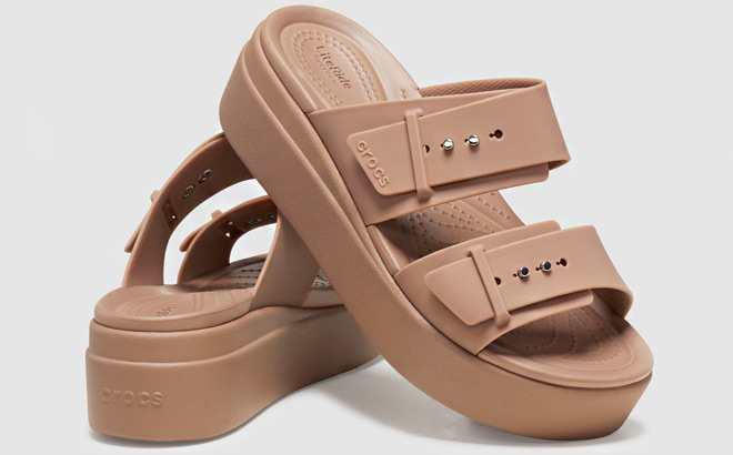 Crocs Brooklyn Buckle Sandals