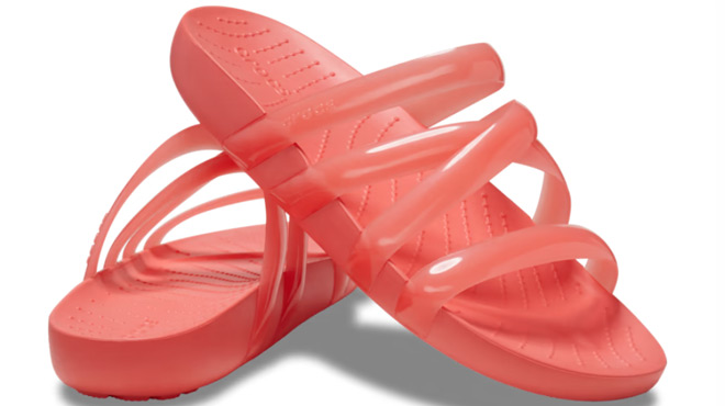 Crocs Splash Glossy Strappy Sandal