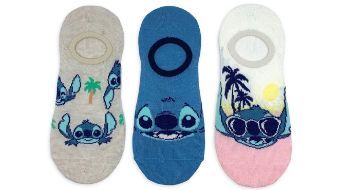 Disney Lilo Stitch Womens Socks 3 Pack