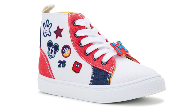 Disney Mickey Mouse Boys High Top Shoes