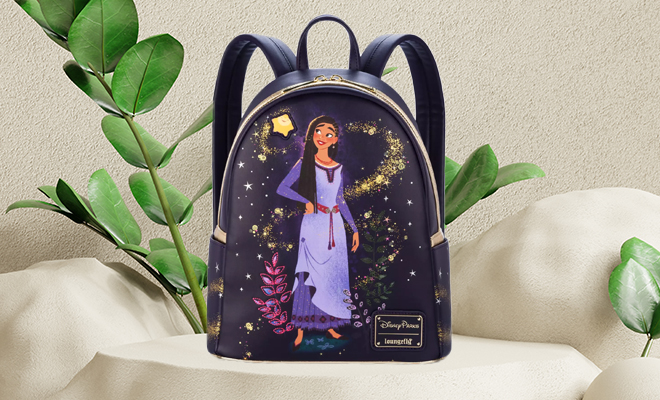 Disney Wish Loungefly Mini Backpack in Purple