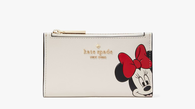 Disney X Kate Spade Minnie Small Bifold Wallet
