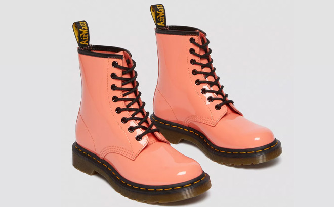 Dr Martens Womens Patent Boots
