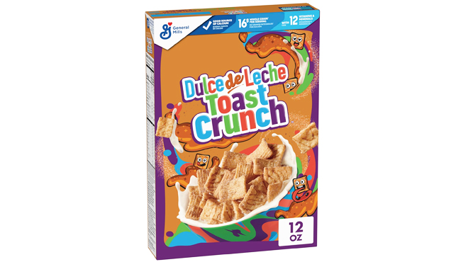 Dulce de Leche Toast Crunch Breakfast Cereal 12 Ounce