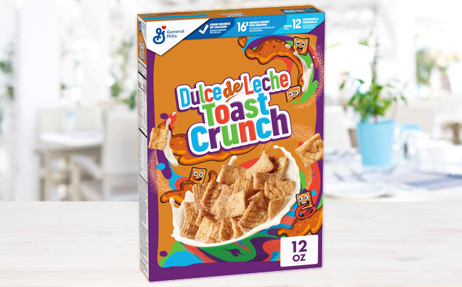 Dulce de Leche Toast Crunch Breakfast Cereals